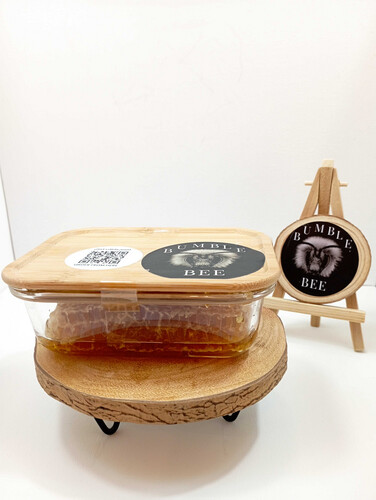SIDR HONEY WITH HONEYCOMB QATARI -200-GRAM