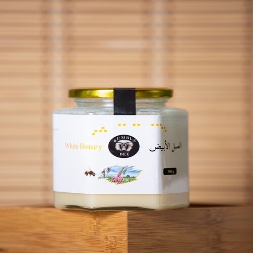 WHITE HONEY FROM KYRGYSTAN-600-GRAM