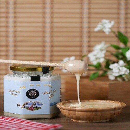 WHITE HONEY MIX WITH ROYAL JELLY- 600 -GRAM