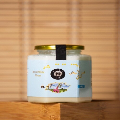 WHITE HONEY MIX WITH ROYAL JELLY- 600 -GRAM