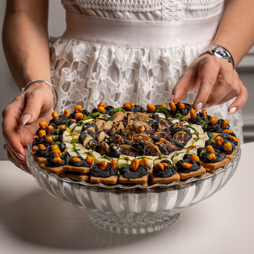 72 pieces mawaleh crystal tray