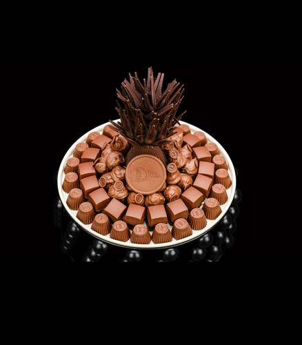 Bubble Tray With Mixed Chocolate