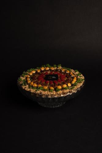 Crystal Tray contains 84 pieces of Grape Leaves