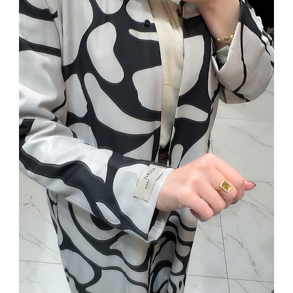 Lightweight-Lined Crepe Abaya