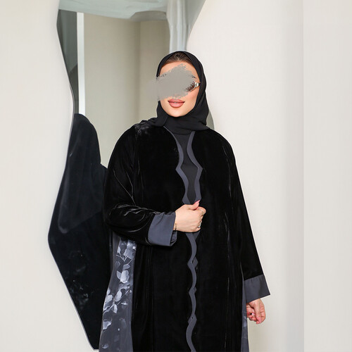 قصه كتف كلوش مخمل + جكار