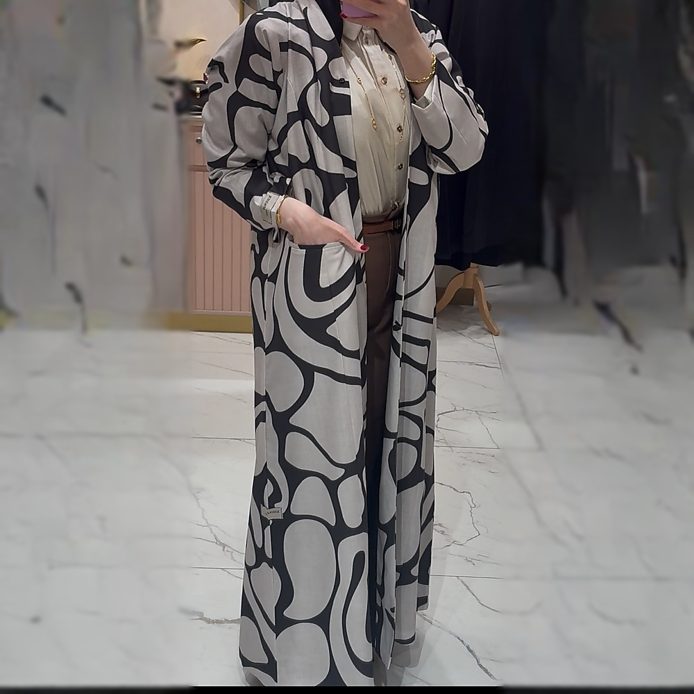 Lightweight-Lined Crepe Abaya