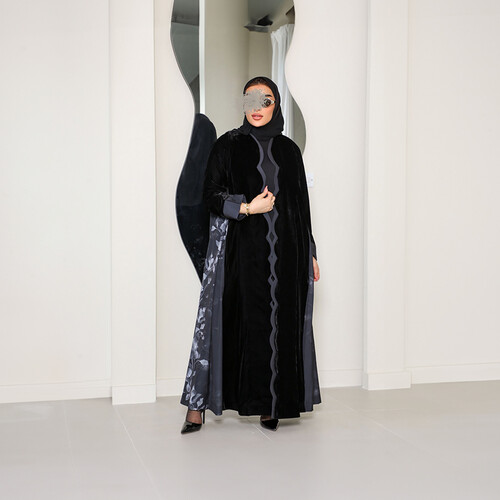 قصه كتف كلوش مخمل + جكار