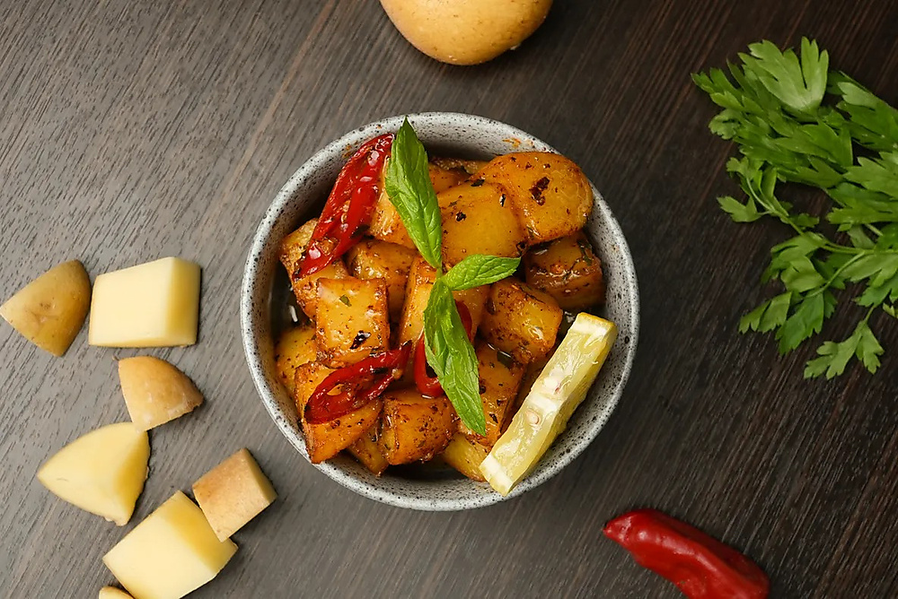 spicy potatoes
