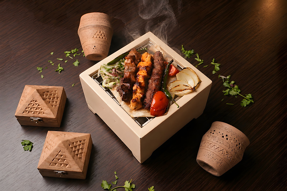 Mix grill plate