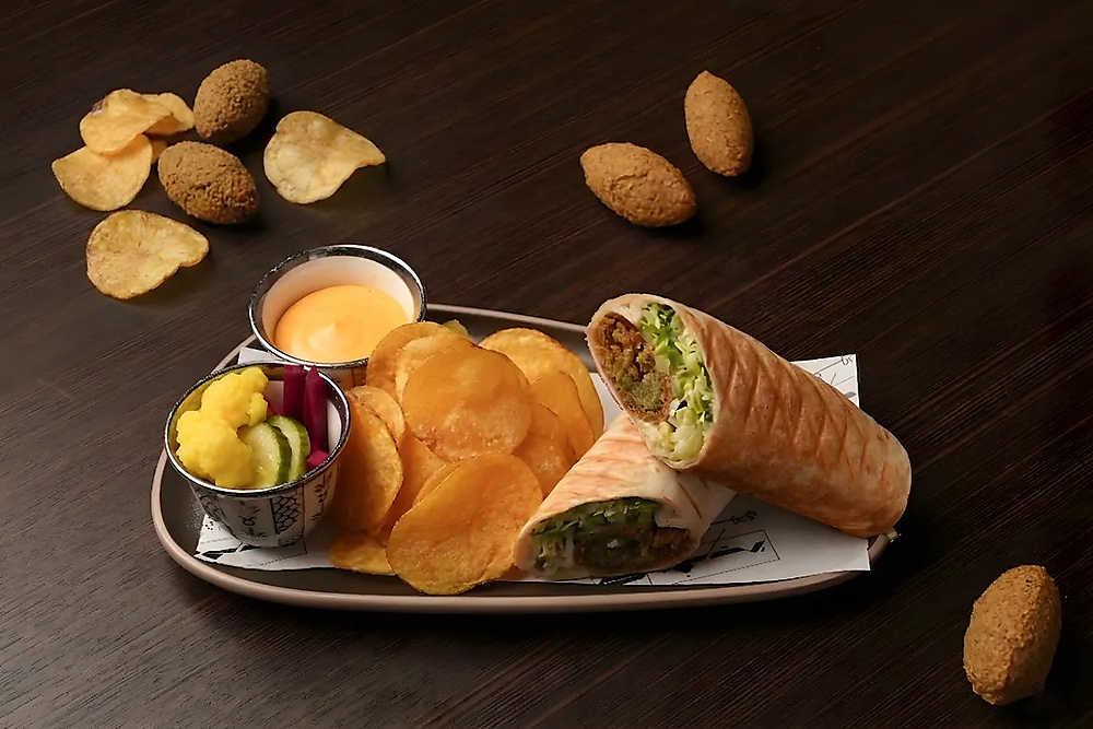 Falafel sandwich