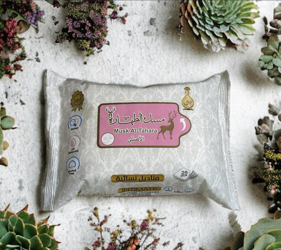 rose misk intimate wipes