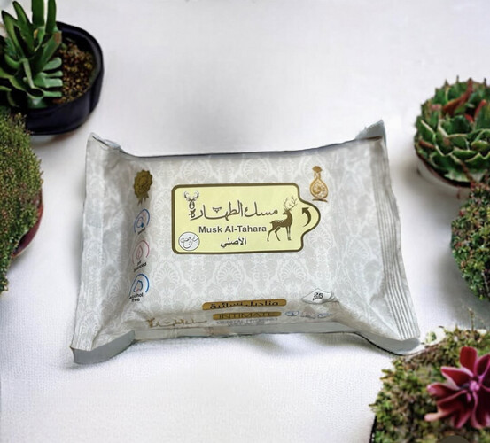 مناديل نسائية برائحة مسك الصندل