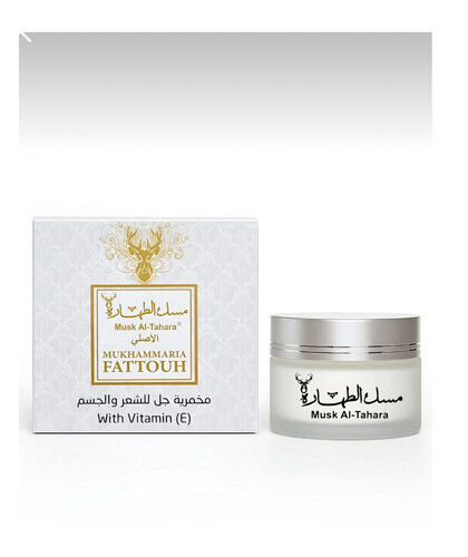 مخمرية جل مسك أبيض