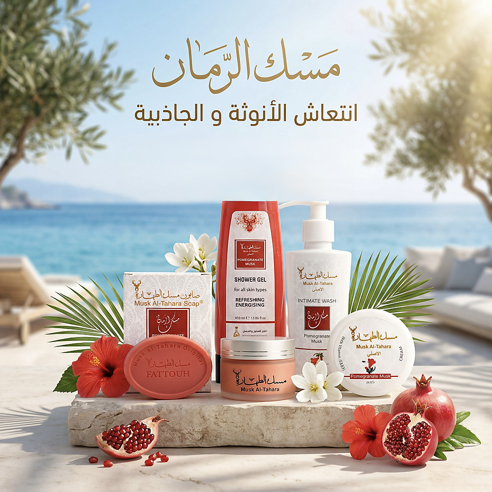 باقة مسك الرمان