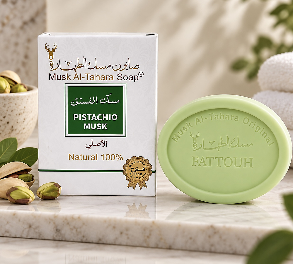 صابونة مسك الفستق