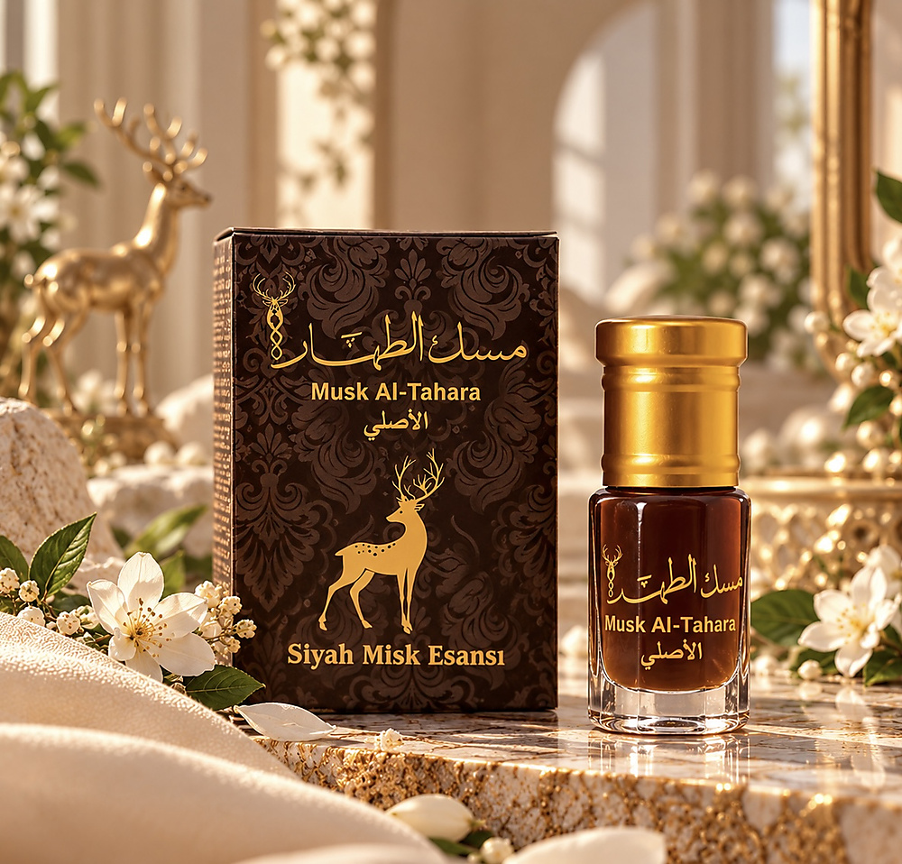 مسك الغزال الاصلي ٣ مل .