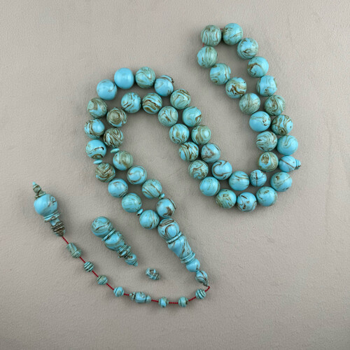 Turquoise Bakelite Rosary