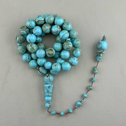 Turquoise Bakelite Rosary