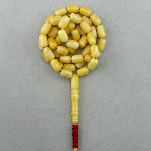 Natural amber sorting rosary