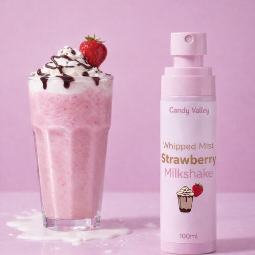 Strawberry milkshake, body mist 🥛🍓
