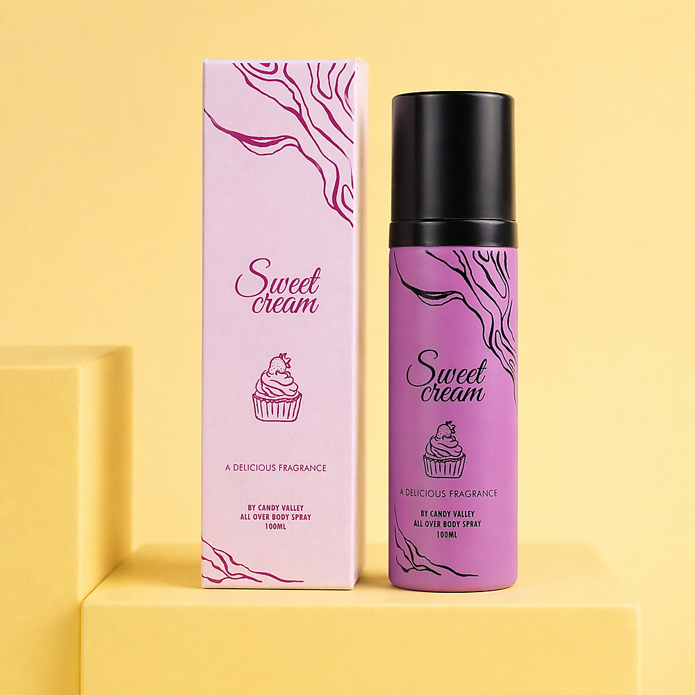Sweet cream all over spray