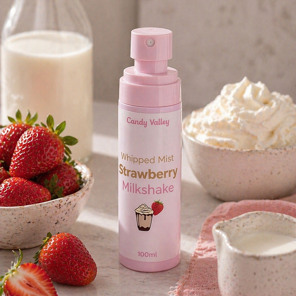Strawberry Milkshake 🥛🍓