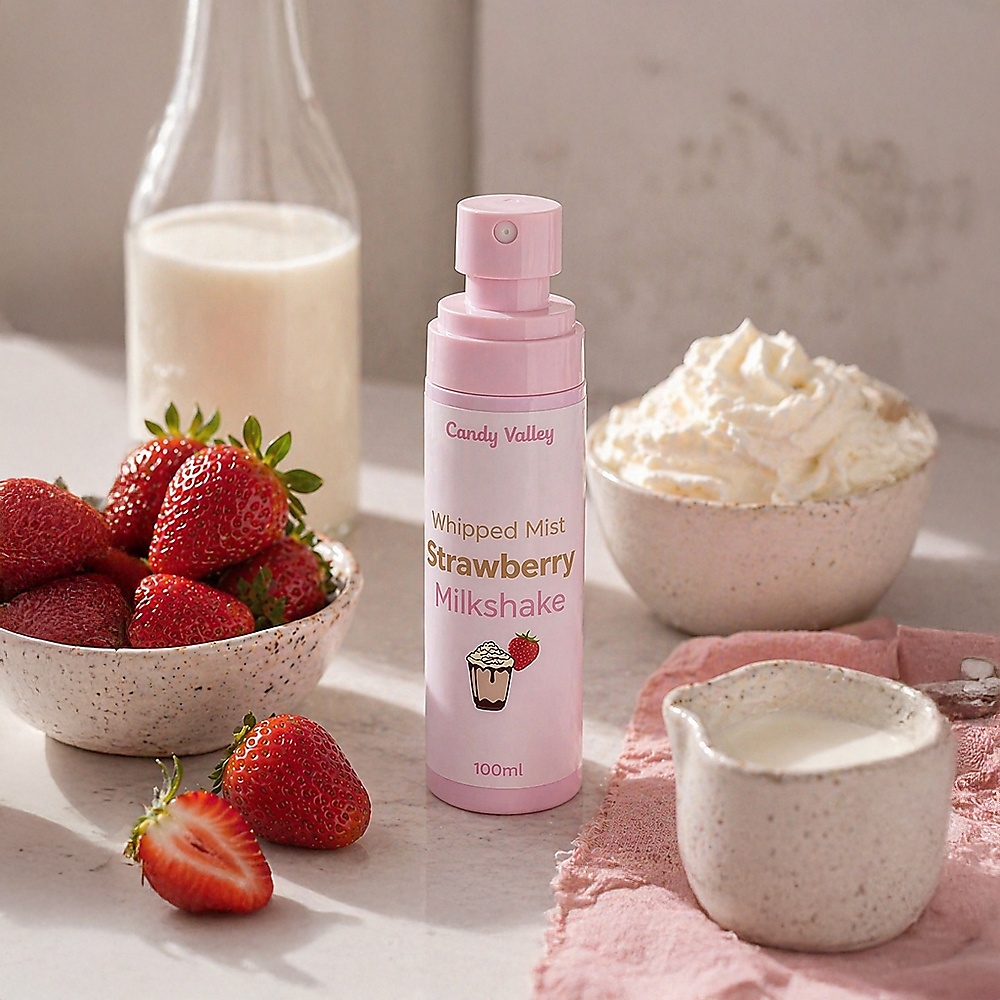 Strawberry Milkshake 🥛🍓