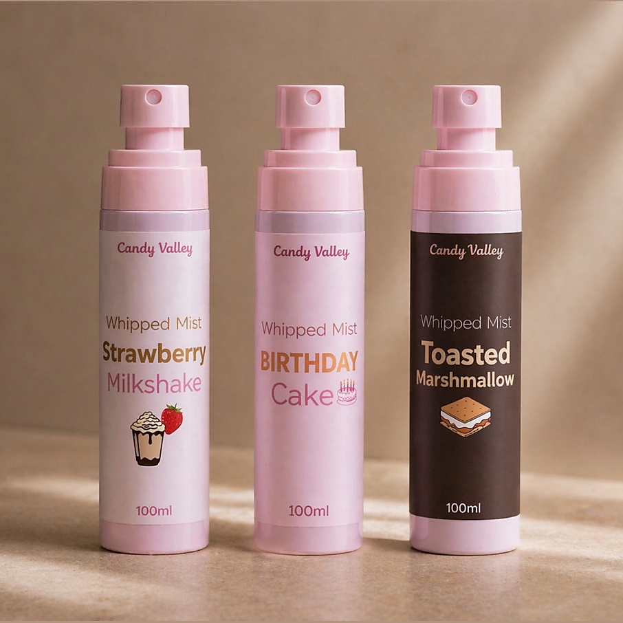 3 Milkshakes | Body mists