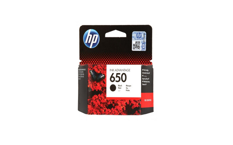 حبر طابعة أسود HP 650