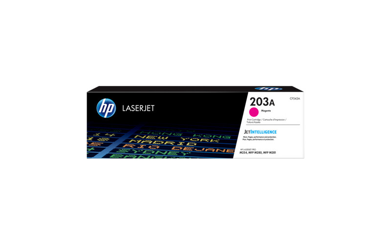 حبر طابعة الليزر أحمر HP 203A/ CF542A