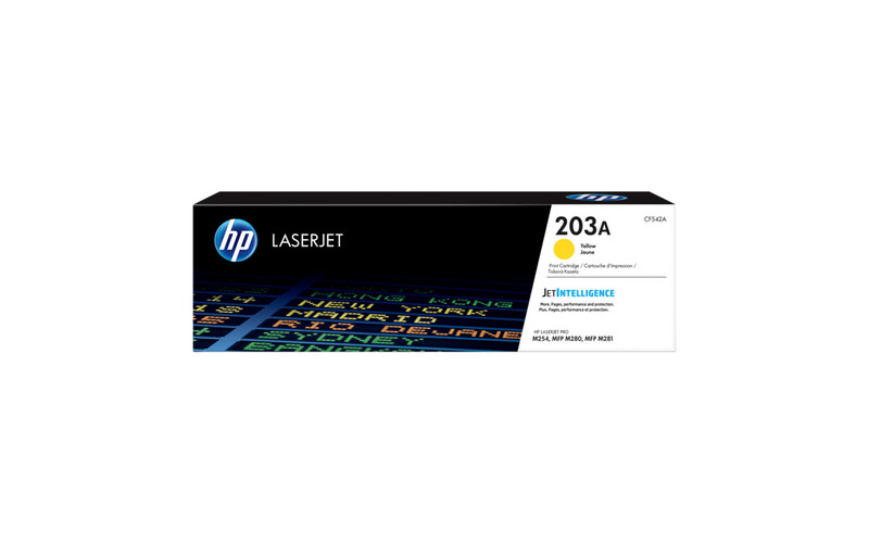 HP LaserJet Toner Cartridge 203A/ CF542A - Yellow