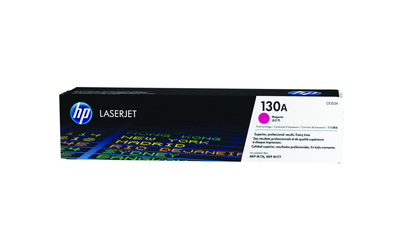 HP LaserJet Toner Cartridge 130 A/ CF352 A - Red