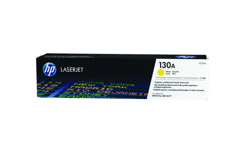 HP LaserJet Toner Cartridge 130 A/ CF352 A - Yellow