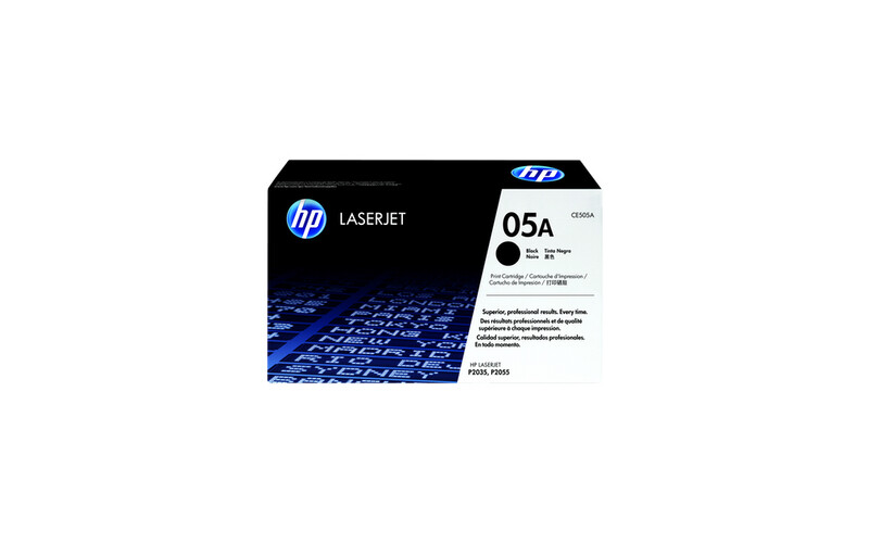 حبر طابعة الليزر أسود HP 05A/ CE505A
