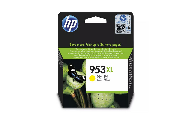 حبر طابعة أصفر HP 953XL