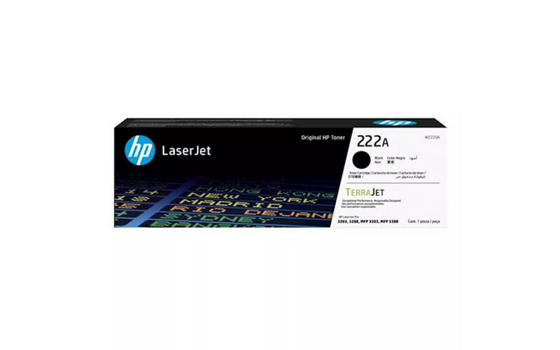 حبر طابعة الليزر اسود  - HP 222 A