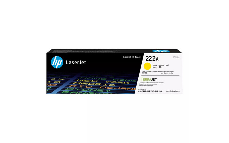 حبر طابعة الليزر اصفر  - HP 222 A