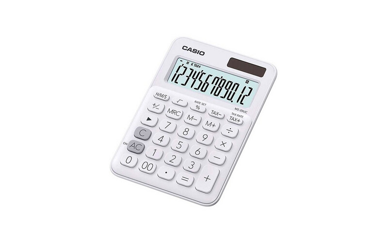 Casio Calculator MS-20UC - White