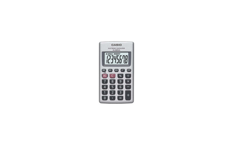Casio Calculator HL-820V