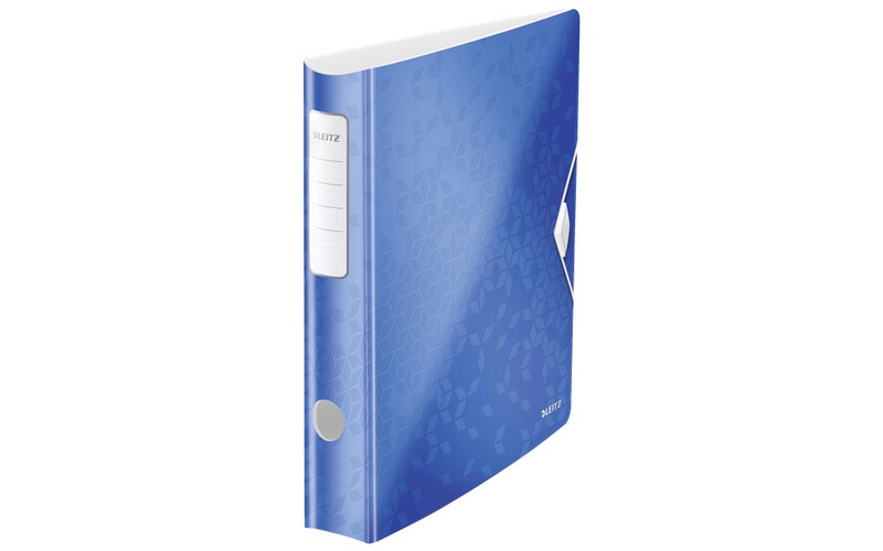 Leitz WoW Ordner File - 8.5 cm - 2 Rings - 3 inch - Dark Blue