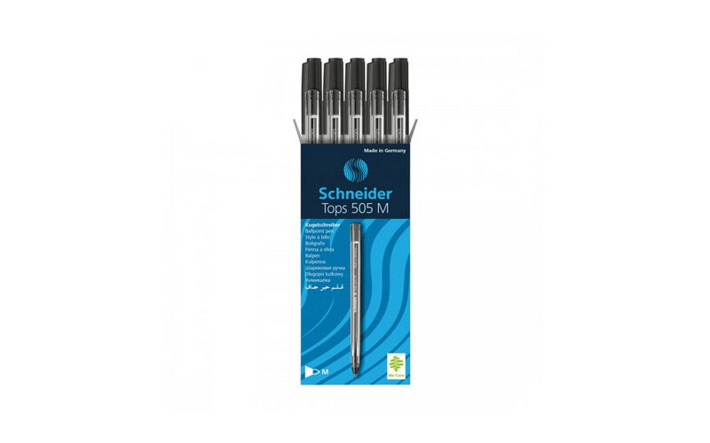 Schneider - Tops 505 M - 10 Pens - Black
