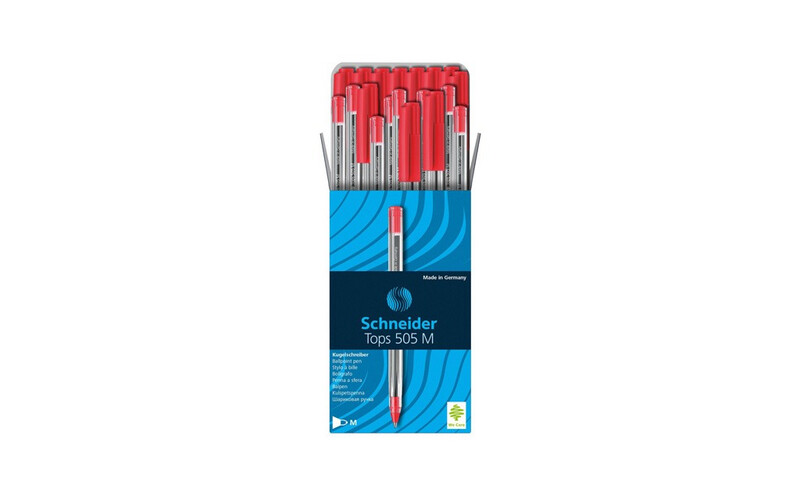 Schneider - Tops 505 M - 10 Pens - Red
