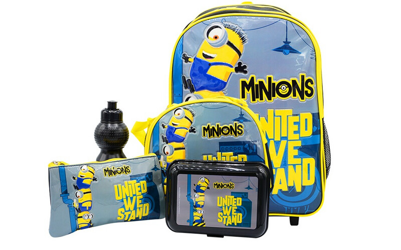 Minions Trolley bag set - 5 pieces