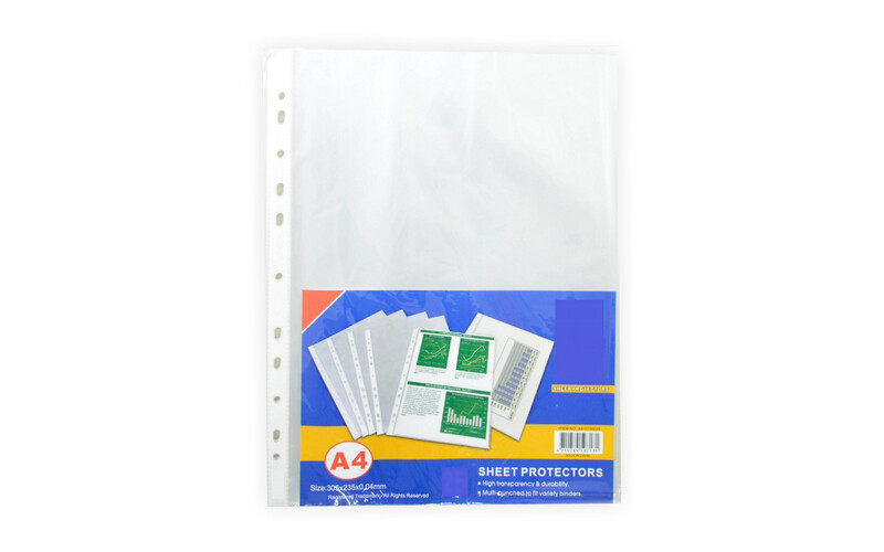 Sheet Protectors - 100 Pieces