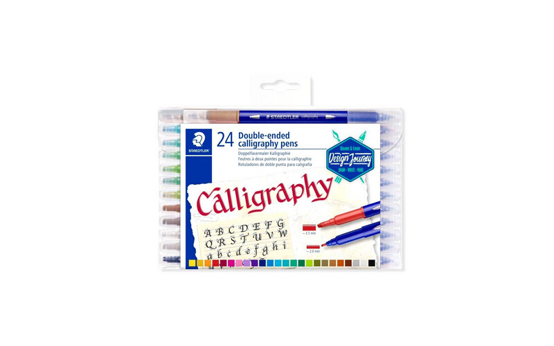 Staedtler - Double Ended Calligraphy Pen - 24 Colors