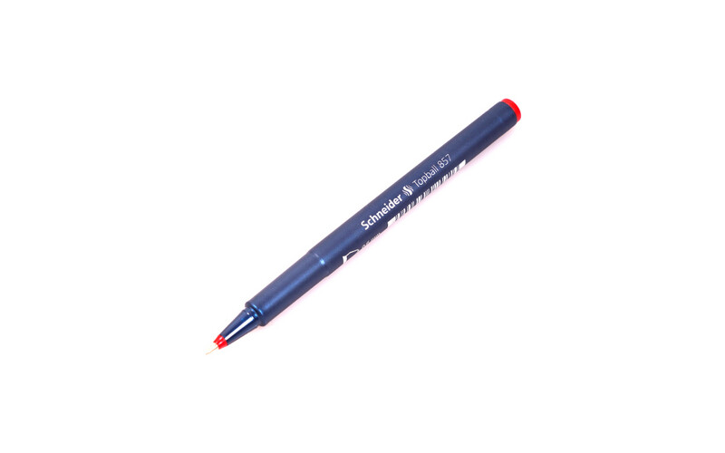 Schneider - Pen Topball 857 - 0.6mm - Red