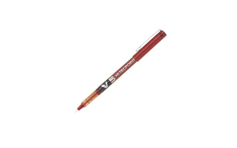 Pilot - Hi-Tecpoint V5 Grip - 0.5 mm - Red