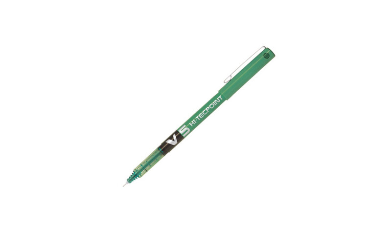 Pilot - Hi-Tecpoint V5 Grip - 0.5 mm - Green