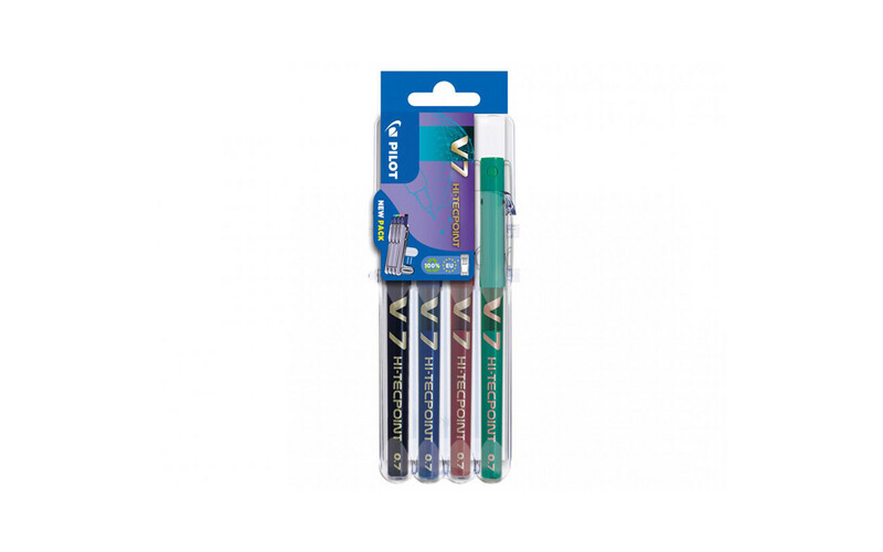 Pilot - V7 Hi-Tecpoint - 4 Colors