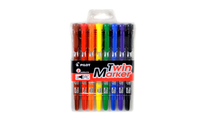 Pilot - Twin Marker - 8 Colors